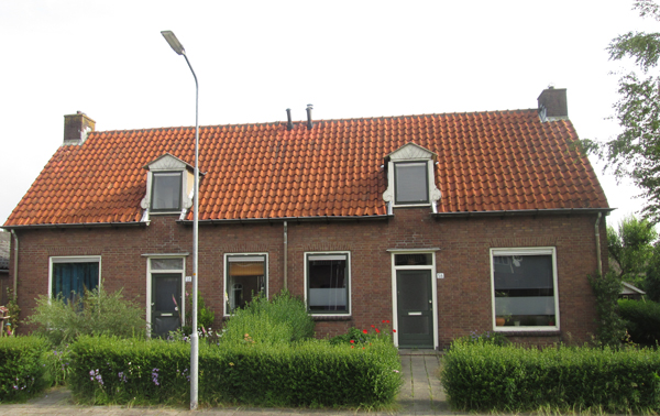 Historische woningen buitenzijde