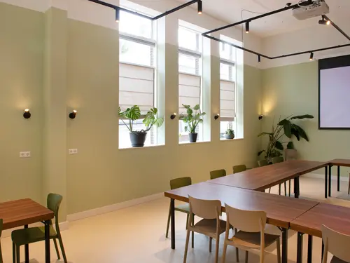 Klaslokaal met ACTIVEWARMTH