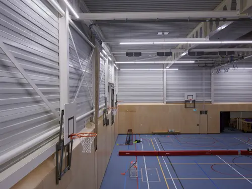 Sporthal binnenzijde